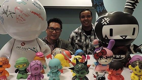特色故事拇指- Maihiro共同创始人为教师暴徒领导Kidrobot艺术工作室